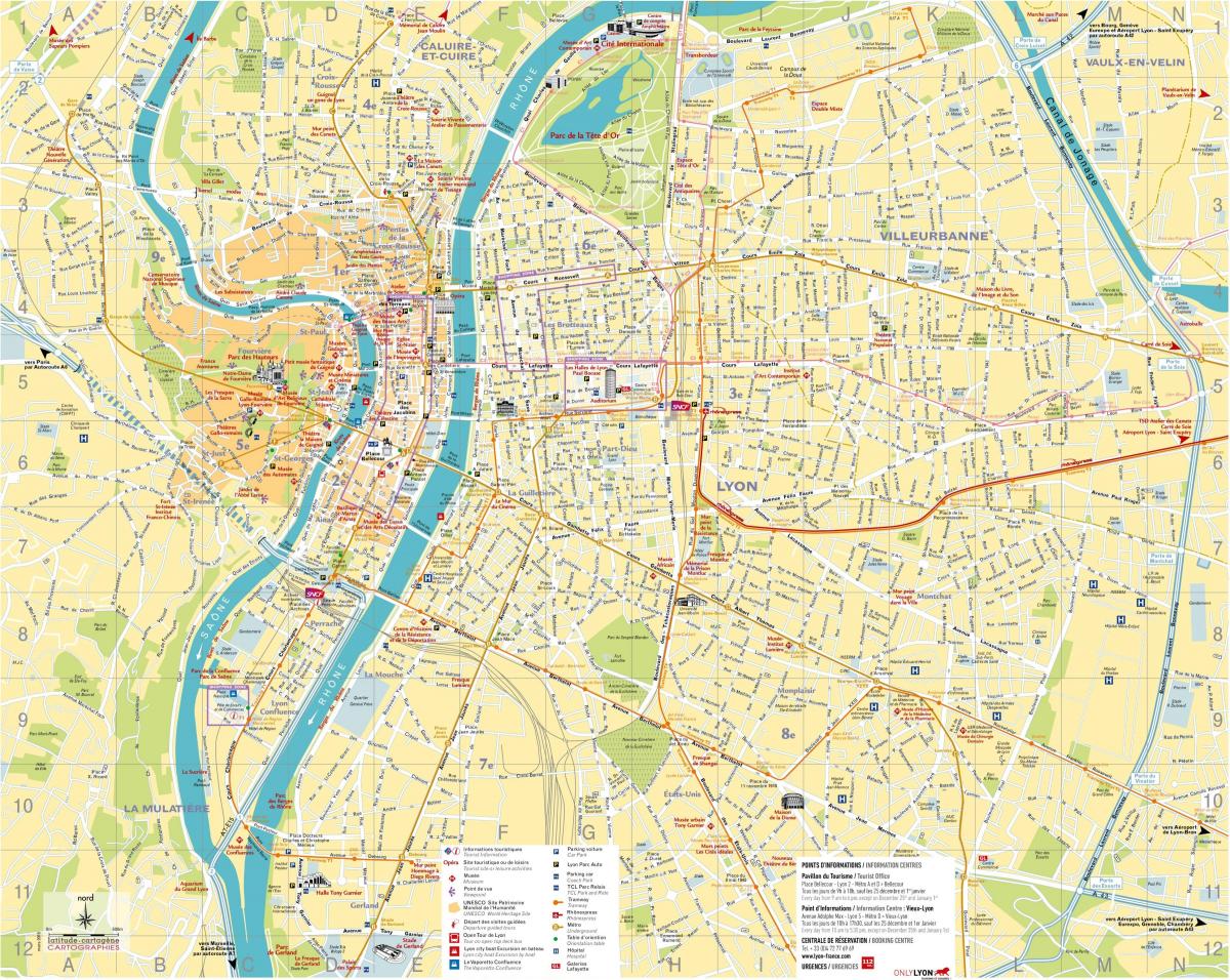 Lyon žemėlapis pdf
