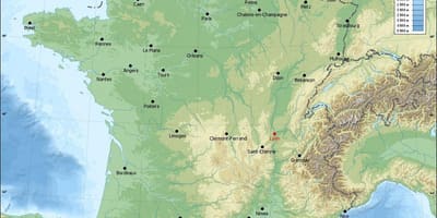 Lyon, prancūzija miesto žemėlapis