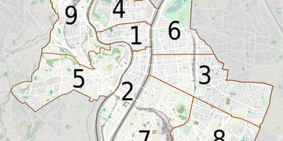 Žemėlapis Lyon kaimynystėje