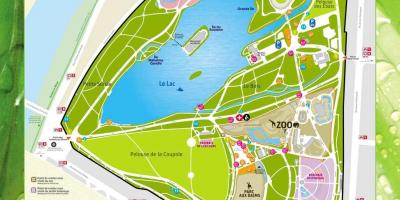 Žemėlapis Lyon park